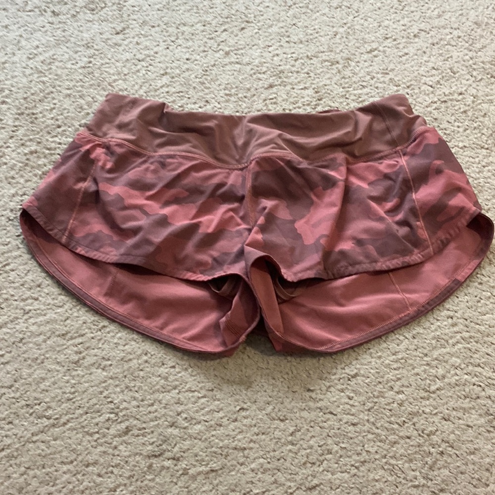 Lululemon speed up shorts 2.5 inch inseam